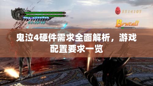 鬼泣4硬件需求全面解析，游戏配置要求一览