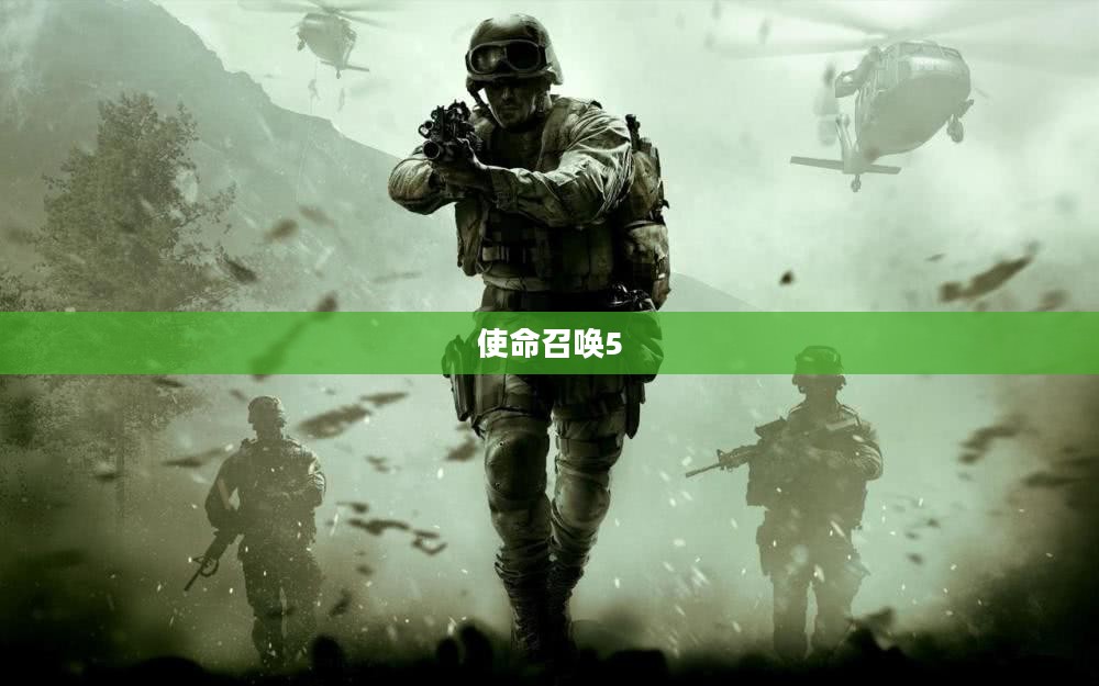 使命召唤5，重温经典射击游戏之旅下载启动