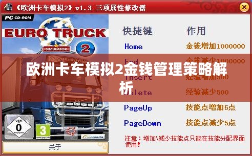 欧洲卡车模拟2金钱管理策略解析