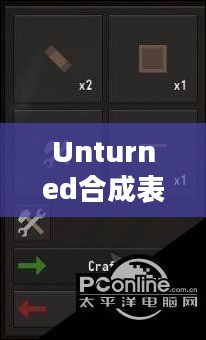 Unturned合成表全面解析，游戏合成系统与策略指南