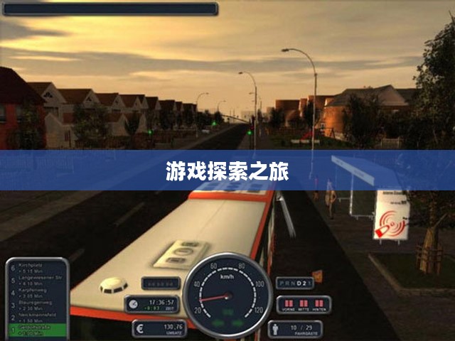 巴士驾驶员2010，下载体验与游戏探索之旅