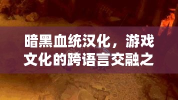 暗黑血统汉化，游戏文化的跨语言交融之旅