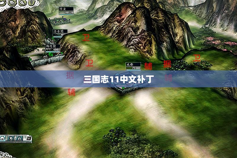 三国志11中文补丁，游戏与语言的无缝对接体验