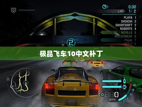 极品飞车10中文补丁，游戏爱好者的福音发布