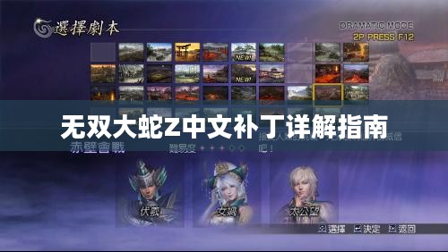 无双大蛇Z中文补丁详解指南 无双大蛇Z中文补丁详解指南