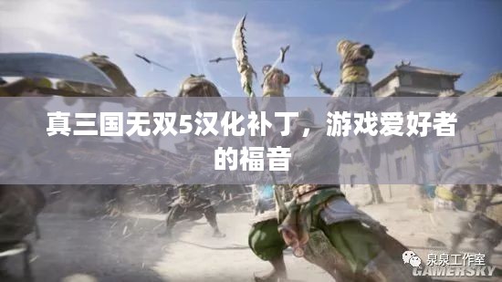 真三国无双5汉化补丁，游戏爱好者的福音