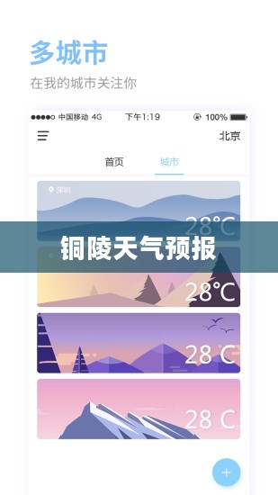 铜陵天气预报，掌握天气变化，让生活更从容不迫