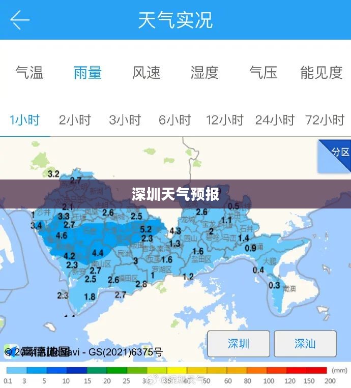 深圳一周天气预报，气候多变，及时关注实时天气变化