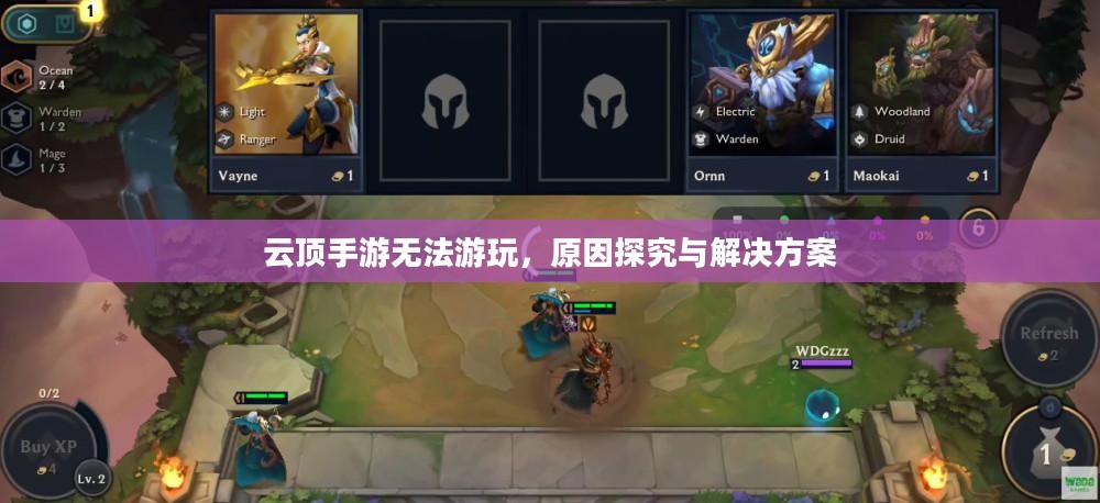 云顶手游无法游玩,原因探究与解决方案 云顶手游无法游玩,原因探究与解决方案
