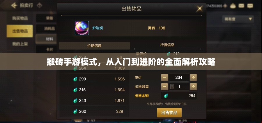 搬砖手游模式,从入门到进阶的全面解析攻略 搬砖手游模式,从入门到进阶的全面解析攻略