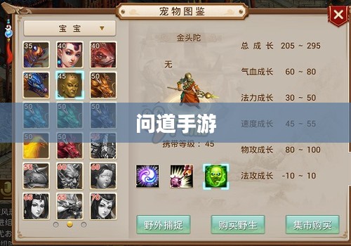问道手游宠物捕捉攻略