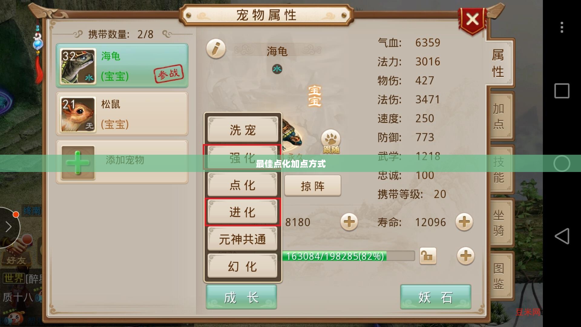 问道手游点化加成攻略，探索最佳点化加点方式