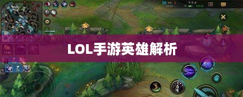 LOL手游英雄全解析,英雄角色及其特色技能深度探讨 LOL手游英雄全解析,英雄角色及其特色技能深度探讨