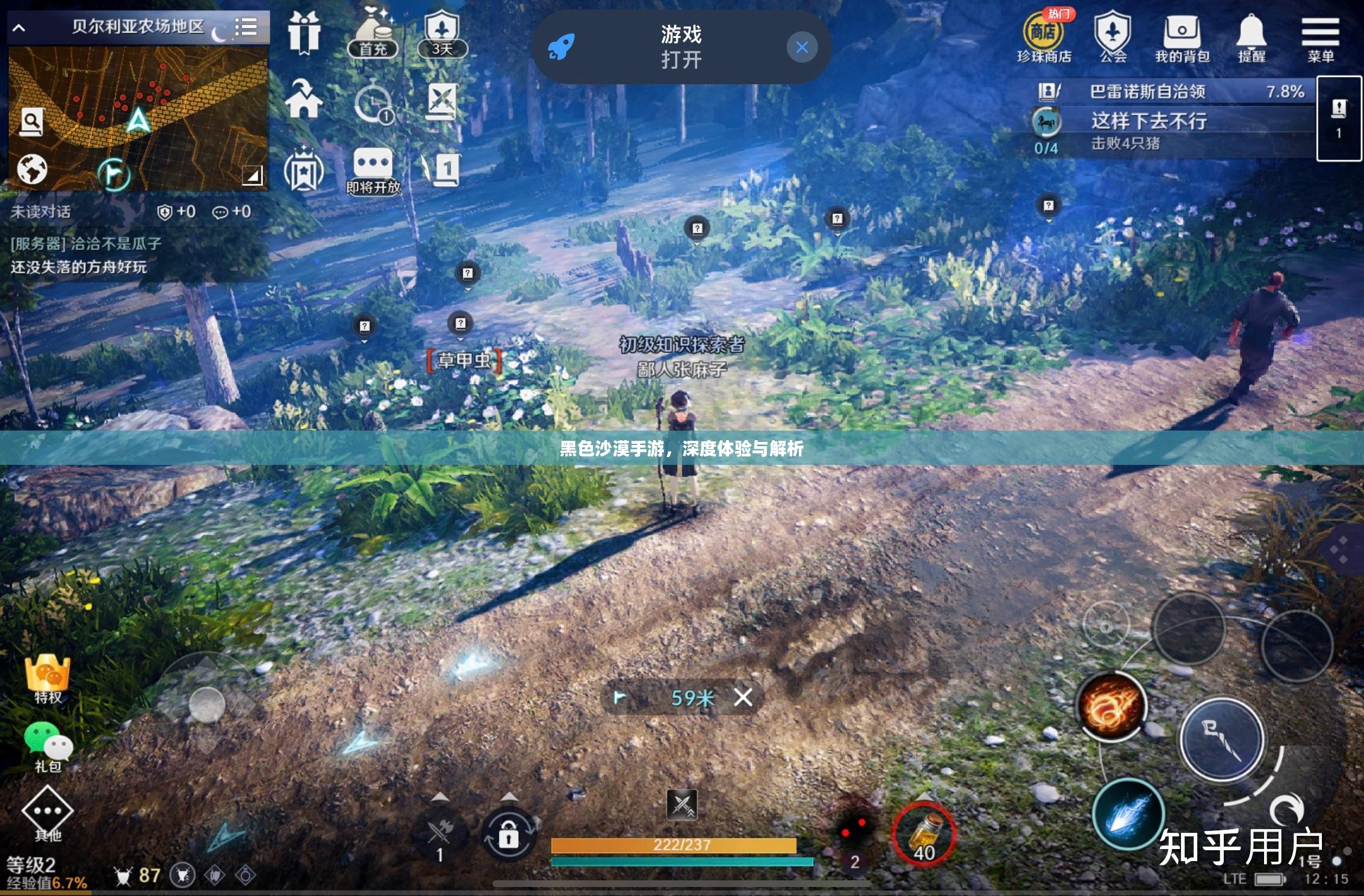 黑色沙漠手游,深度体验与解析 黑色沙漠手游,深度体验与解析