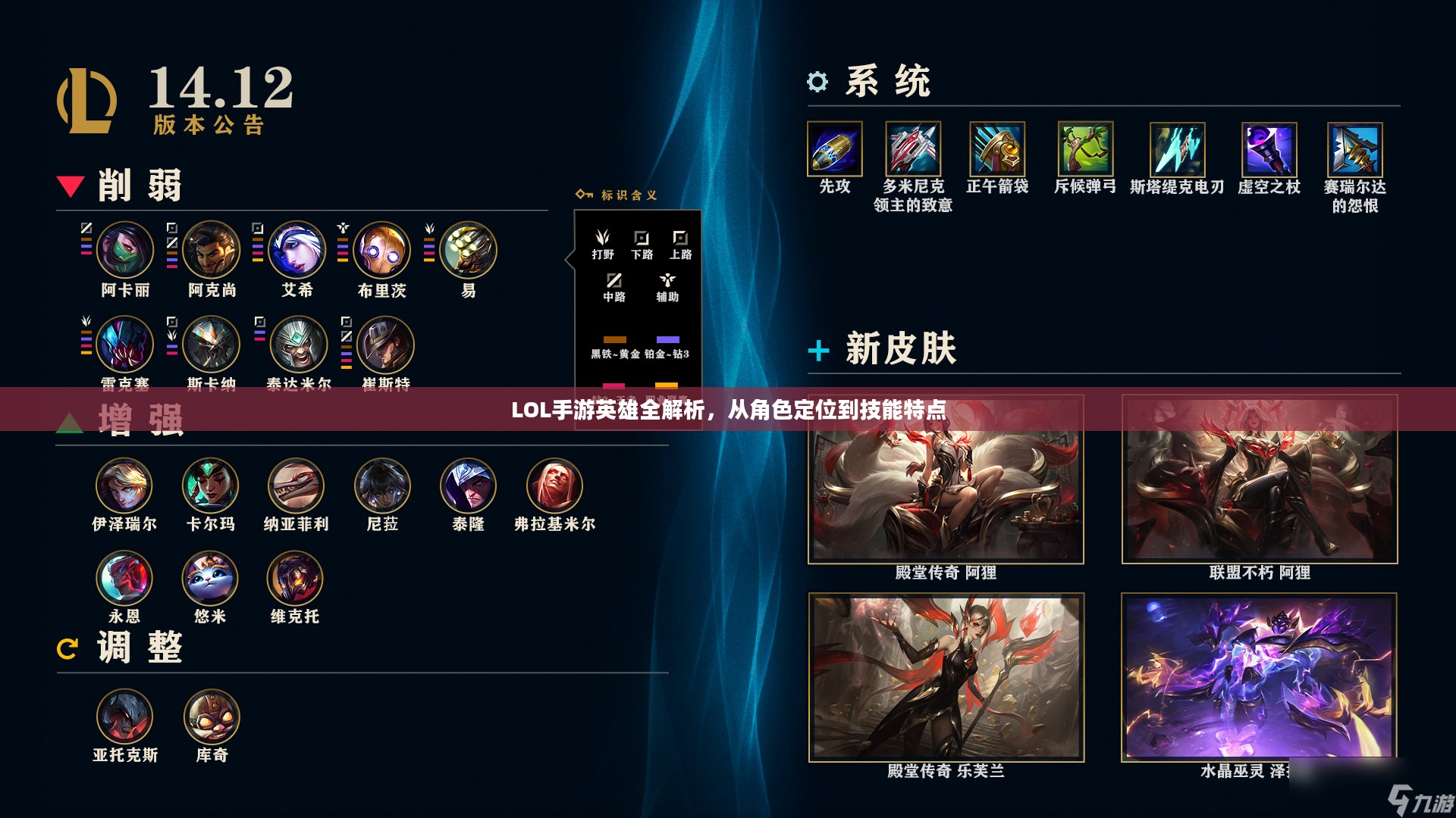 LOL手游英雄全解析,从角色定位到技能特点 LOL手游英雄全解析,从角色定位到技能特点