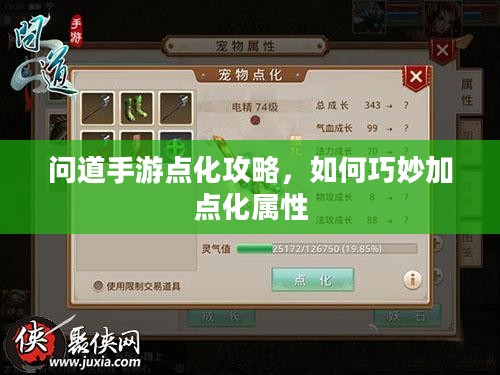 问道手游点化攻略，如何巧妙加点化属性