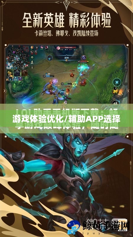 手游LOL，辅助APP的选择与优化游戏体验