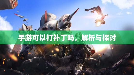 手游可以打补丁吗，解析与探讨