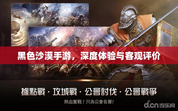 黑色沙漠手游，深度体验与客观评价