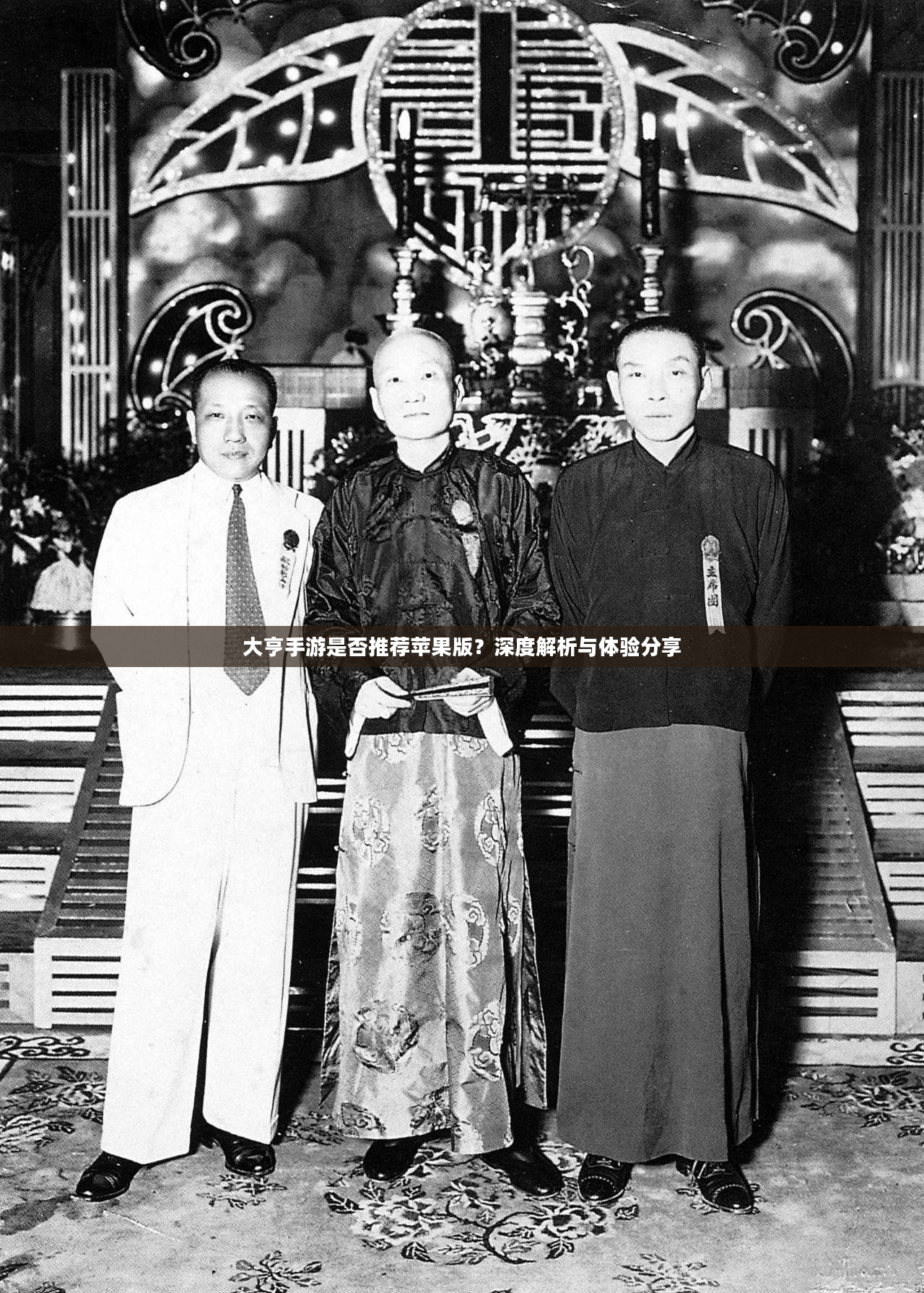 大亨手游是否推荐苹果版？深度解析与体验分享