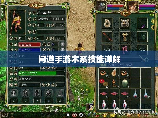 问道手游木系技能详解 问道手游木系技能详解