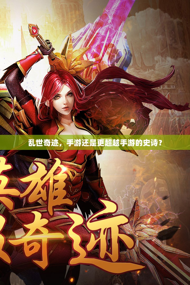 乱世奇迹，手游还是更超越手游的史诗？
