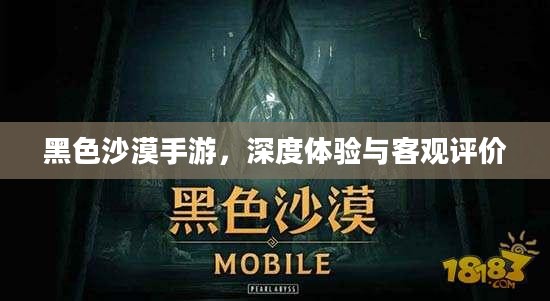 黑色沙漠手游，深度体验与客观评价
