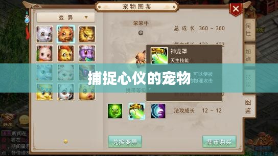 问道手游攻略,如何捕捉心仪的宠物 问道手游攻略,如何捕捉心仪的宠物