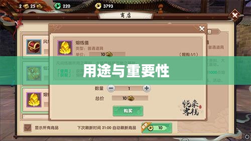 寻仙手游金元宝的用途与重要性
