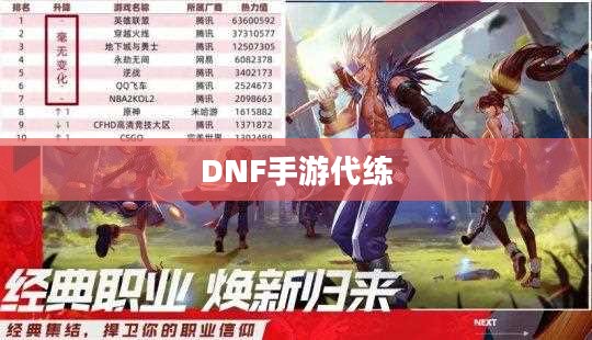 DNF手游,是否可以代练及其相关探讨 DNF手游,是否可以代练及其相关探讨