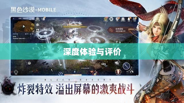 黑色沙漠手游，深度体验与客观评价