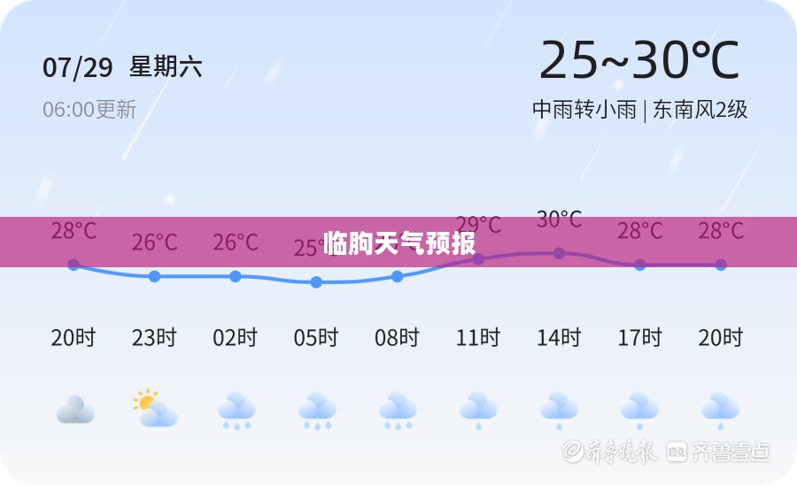临朐未来15天天气预报详解