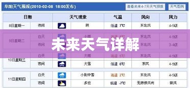 阜阳未来15天天气预报详解