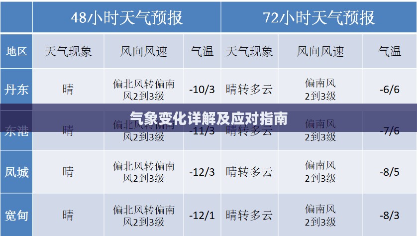 沈阳天气预报，气象变化详解及应对指南
