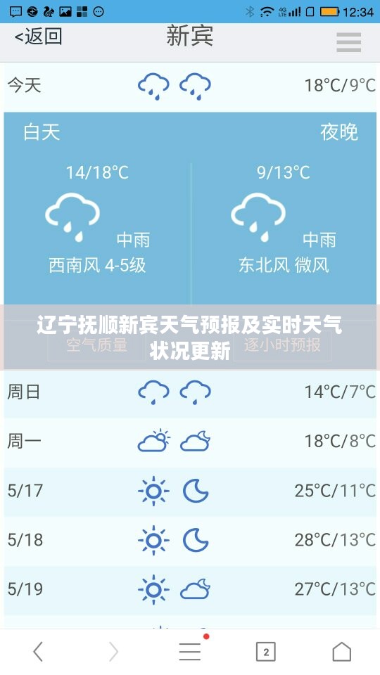 辽宁抚顺新宾天气预报及实时天气状况更新 辽宁抚顺新宾天气预报及实时天气状况更新