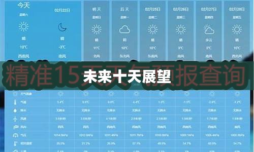 扶风县未来十天详细天气预报展望