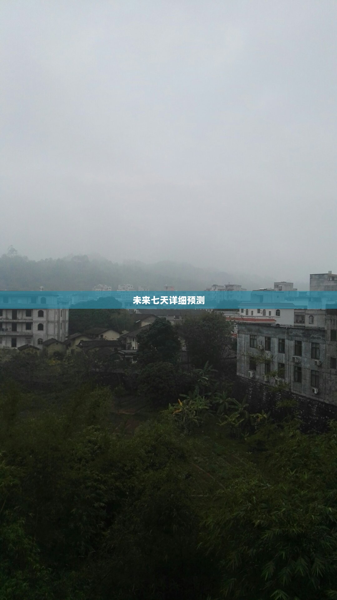 广西岑溪市未来七天天气预报详细预测
