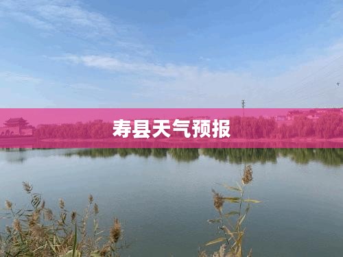 寿县未来三天天气预报概览