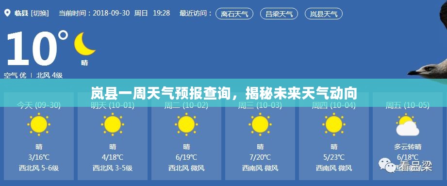 岚县一周天气预报查询，揭秘未来天气动向