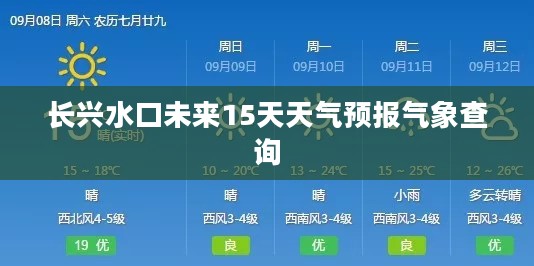 长兴水口未来15天天气预报气象查询 长兴水口未来15天天气预报气象查询