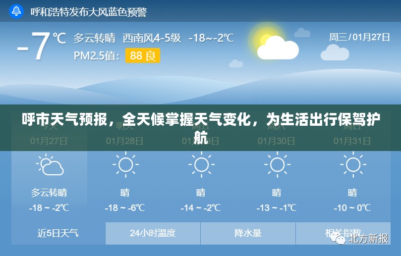 呼市天气预报，全天候掌握天气变化，为生活出行保驾护航