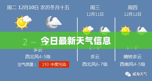威海今日最新天气预报