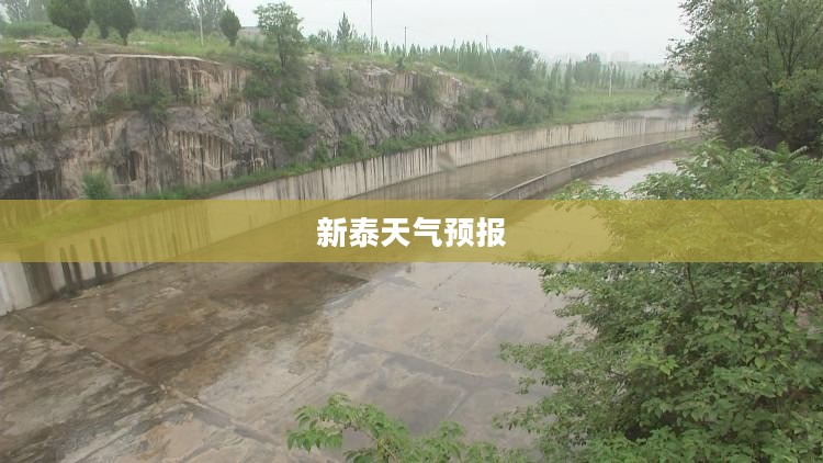 新泰未来15天天气预报查询