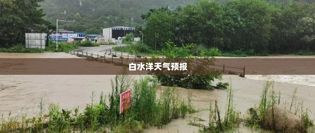 白水洋天气预报，一周天气展望概览