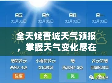 全天候晋城天气预报，掌握天气变化尽在掌握之中