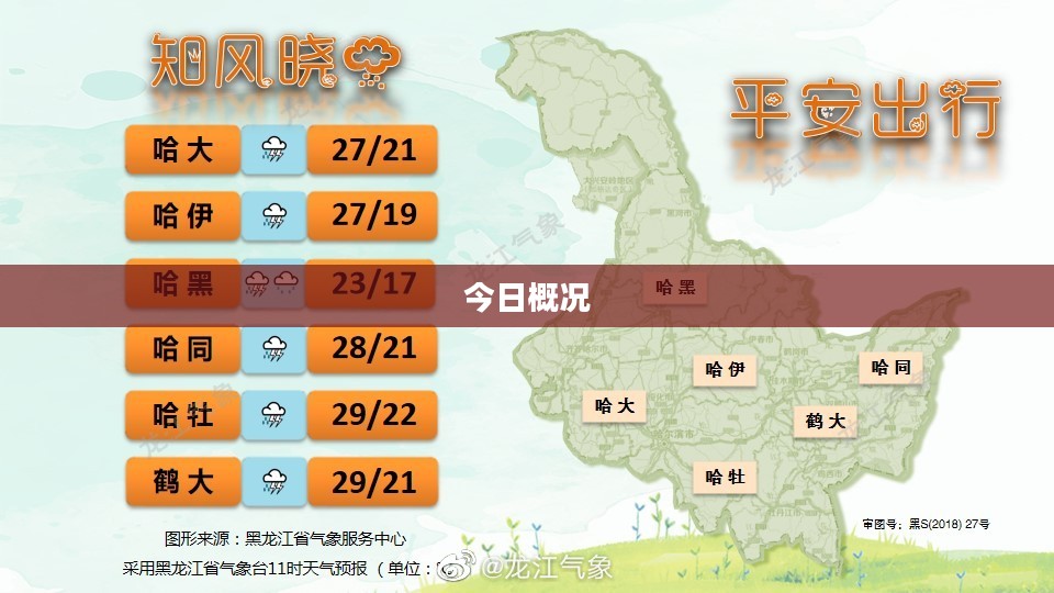 龙江县今日天气概况 龙江县今日天气概况