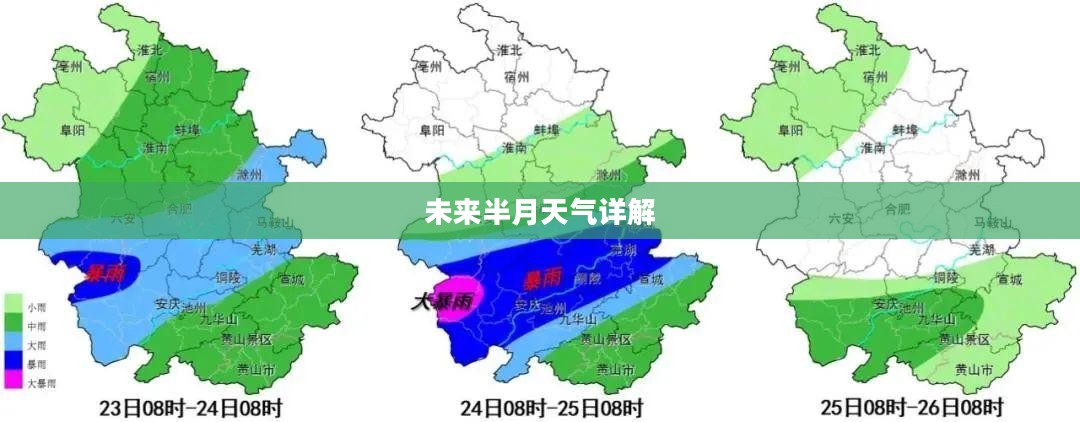 滁州市未来半月天气预报详解