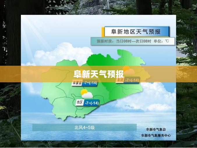 阜新未来15天天气预报及气象变化应对策略