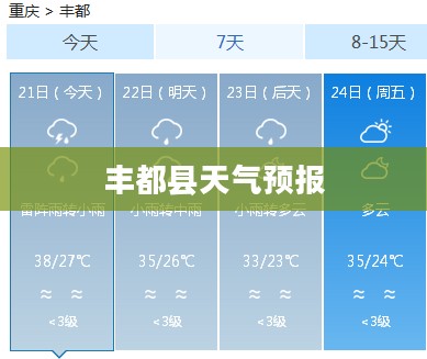 丰都县天气预报与气象变化深度解析