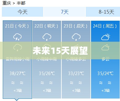 丰都未来15天天气展望报告
